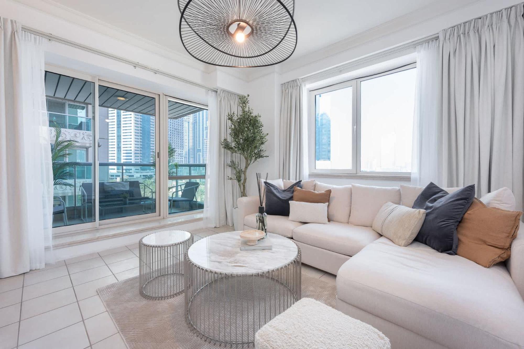 Prime 2br Near Marina Mall & Tram Apartment Dubai